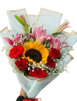 Sunflower Rose Lily